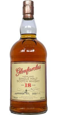 Glenfarclas 18yo Sherry Cask Oak Travel Retail Exclusive 43% 1000ml