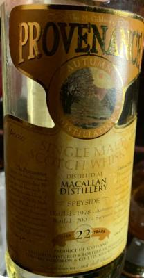 Macallan 1978 McG McGibbon's Provenance 53% 700ml