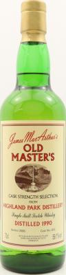 Highland Park 1990 JM Old Master's Cask Strength Selection #5152 59.1% 700ml