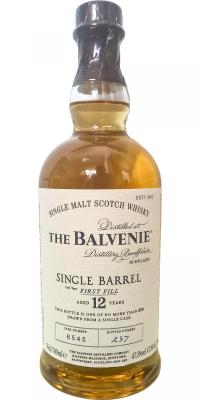 Balvenie 12yo Single Barrel #6545 47.8% 700ml