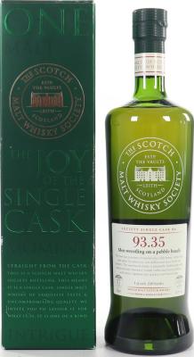 Glen Scotia 1981 SMWS 93.35 Men wrestling on A pebble beach Refill Ex-Bourbon Hogshead 93.35 58.9% 700ml