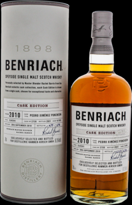 BenRiach 2010 Cask Edition Pedro Ximenez Puncheon #2739 61.3% 700ml