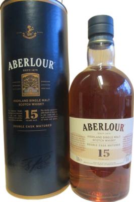 Aberlour 15yo Travel Retail Exclusive 40% 1000ml