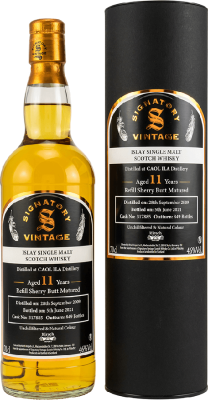 Caol Ila 2009 SV Unchillfiltered & Natural Colour 11yo Refill Sherry Butt #317885 Kirsch Import e.K 46% 700ml