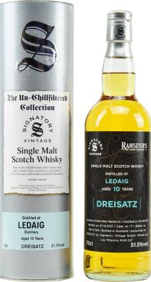 Ledaig 2011 SV Dreisatz 51.5% 700ml