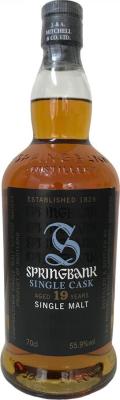 Springbank 1995 Single Cask 19yo Whisky Live Tokyo 2015 55.9% 700ml