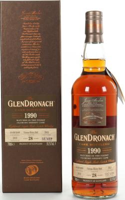 Glendronach 1990 Cask Bottling Batch 17 Oloroso Sherry Butt #2623 50.1% 700ml