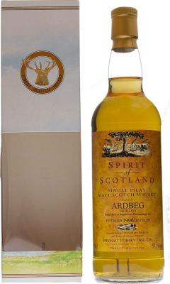 Ardbeg 1996 GM Spirit of Scotland #928 Potstill Vienna 53.3% 700ml