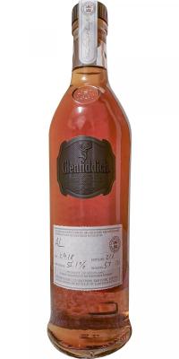 Glenfiddich 15yo CS Handbottled at Visitor Center Sherry Bourbon & New Oak Batch #53 55.1% 700ml