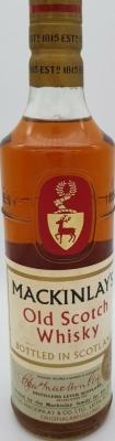 Mackinlay's 5yo Old Scotch Whisky Richard Paul Gembrys GmbH&Co Hamburg 76 43% 700ml