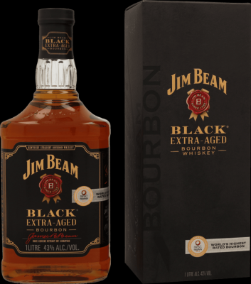 Jim Beam Black Extra Aged 43% 1000ml