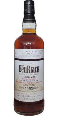 BenRiach 1993 Single Cask Bottling Rioja Wine Barrel Finish #2574 56% 700ml