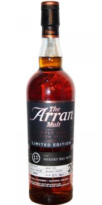 Arran 1996 Sherry Butt #1313 The Whisky Big Nose 49.1% 700ml