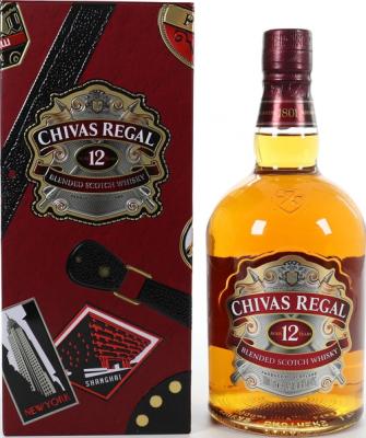 Chivas Regal 12yo Limited Edition Globe-Trotter Suitcase Company 40% 1000ml