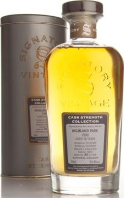 Highland Park 1990 SV Cask Strength Collection Sherry Butt #15692 55.8% 700ml