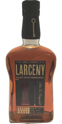 John E. Fitzgerald Larceny Barrel Proof Batch 4120 64% 750ml