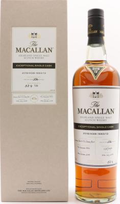 Macallan 2018 ASB-1683 13 Exceptional Single Cask 53.4% 700ml