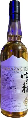 Yamazakura Asaka Peated Single Cask Craft Spirits Company 63.5% 700ml