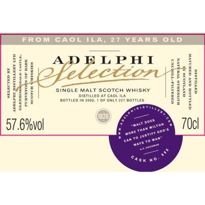 Caol Ila 1982 AD Selection 688 57.6% 700ml