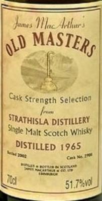 Strathisla 1965 JM Old Master's Cask Strength Selection Sherry Cask 2908 Alambic Classique Germany 51.7% 700ml