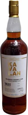 Kavalan Solist Oloroso Sherry Cask Oloroso Sherry Cask S120601006A 59.4% 1000ml