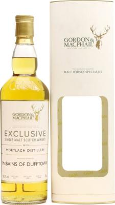 Mortlach 1998 GM Exclusive 1st Fill Bourbon Barrel #14428 McBain's of Dufftown 58.3% 700ml