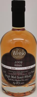 Ardmore 2009 WCh Refill Port Hogshead #2627 57.1% 500ml