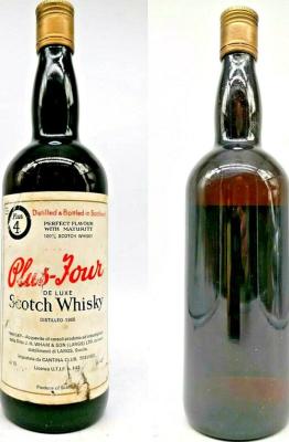 Plus-Four 1965 De Luxe Scotch Whisky Importata da Cantina Club Treviso 43% 750ml