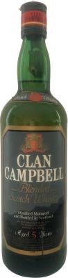 Clan Campbell 5yo Ramazzotti Import Milano 40% 750ml