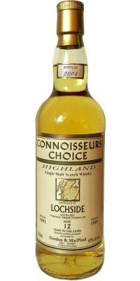 Lochside 1991 GM Connoisseurs Choice 43% 750ml