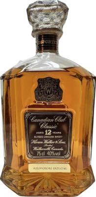 Canadian Club 12yo Classic 40% 750ml