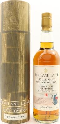 Glenturret 2001 BRI Highland Laird Port Pipe 54% 700ml