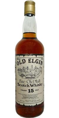 Old Elgin 15yo GM Importateur S.N.P.A. Malakoff 40% 750ml