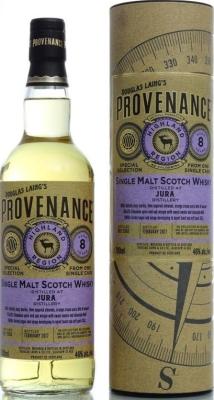 Isle of Jura 2008 DL Provenance Refill Hogshead 46% 700ml