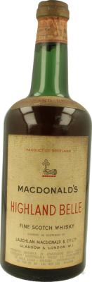 MacDonald's Highland Belle Fine Scotch Whisky 43% 750ml