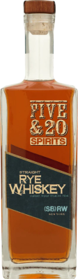 Five & 20 Spirits Rye Whisky Small Batch Small Barrel SB 2RW 45% 750ml