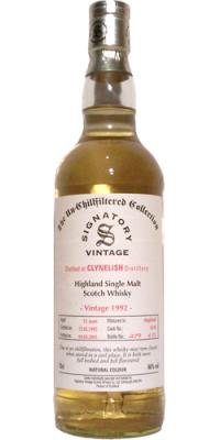 Clynelish 1992 SV The Un-Chillfiltered Collection Hogshead 6310 46% 700ml