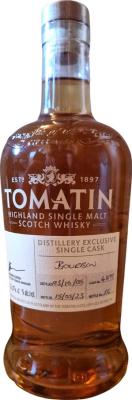 Tomatin 2008 Handfilled Distillery Exclusive Bourbon 59.6% 700ml