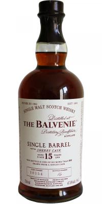 Balvenie 15yo Single Barrel Sherry Cask #10154 47.8% 750ml