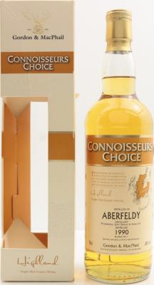 Aberfeldy 1990 GM Connoisseurs Choice Refill Sherry Casks 43% 700ml