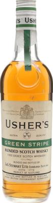 Usher's Green Stripe 43% 700ml