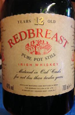 Redbreast 12yo Edward Dillon & Co. Ltd 40% 700ml