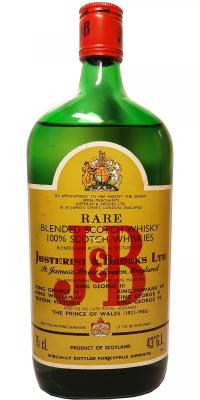 J&B Rare A Blend Of The Purest Old Scotch Whiskies 43% 1000ml - Spirit Radar