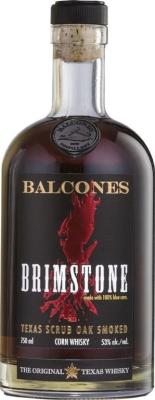 Balcones Brimstone Texas Scrub Oak Smoked BRM 18-2 53% 700ml
