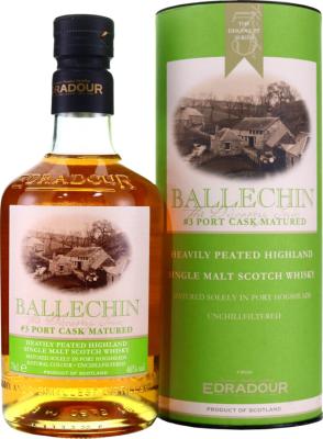 Ballechin Batch 3 The Discovery Series Port Hogsheads 46% 700ml