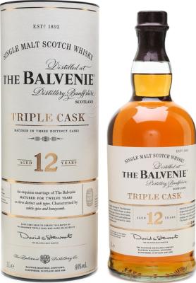 Balvenie 12yo Triple Cask 40% 1000ml