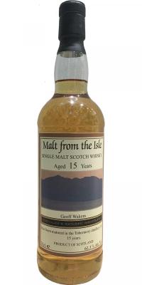 Malt from the Isle 15yo Geoff Wakem 62.3% 700ml