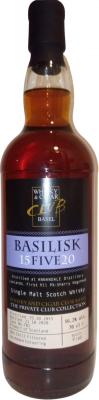 Annandale 2015 TWC Basilisk 15five20 First fill PX-Sherry Hogshead #782 Whisky & Cigar Club Basel 56.2% 700ml