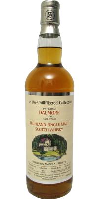 Dalmore 1990 SV The Un-Chillfiltered Collection #7321 World of Whisky St. Moritz 46% 700ml
