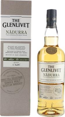 Glenlivet Nadurra 1st Fill Selection Batch FF0117 American White Oak Barrel 59.1% 700ml